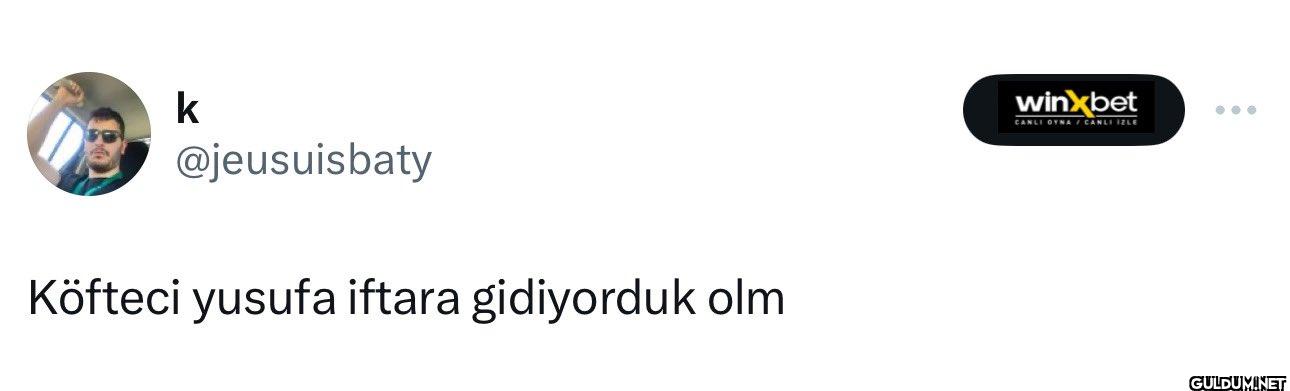 Köfteci yusufa iftara...