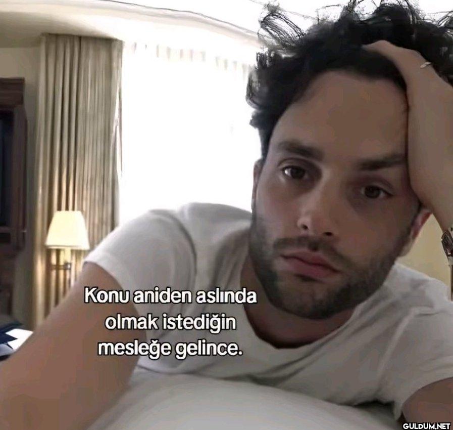 Konu aniden aslında olmak...