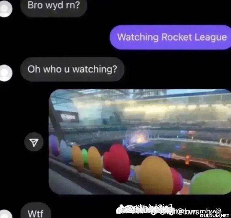 Bro wyd rn? Watching...