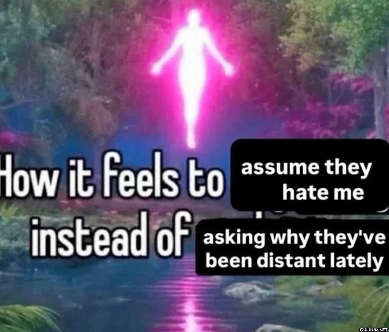 How it feels to assume...