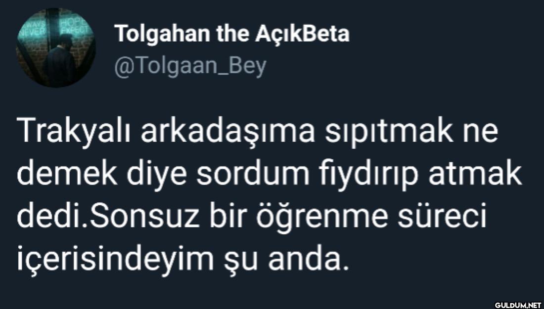 Trakyalı arkadaşıma...