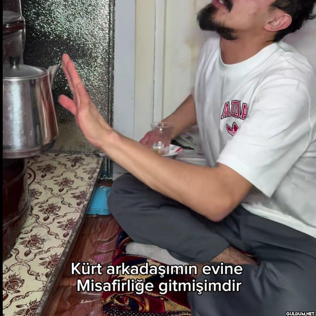 ADA Kürt arkadaşımın evine...