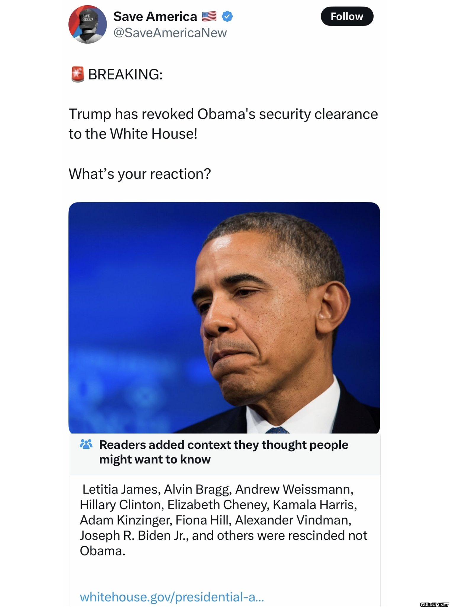 Should he be on the list...