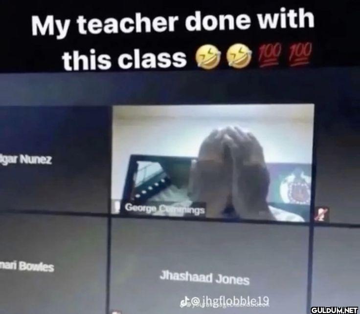 My teacher done with this...