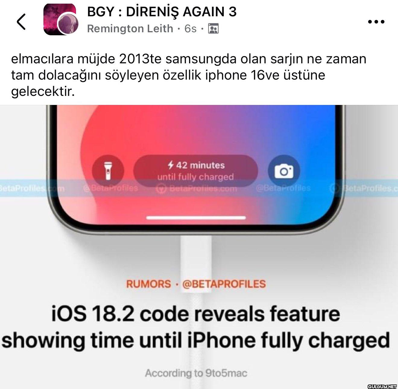 arama reddetme özelligi de...