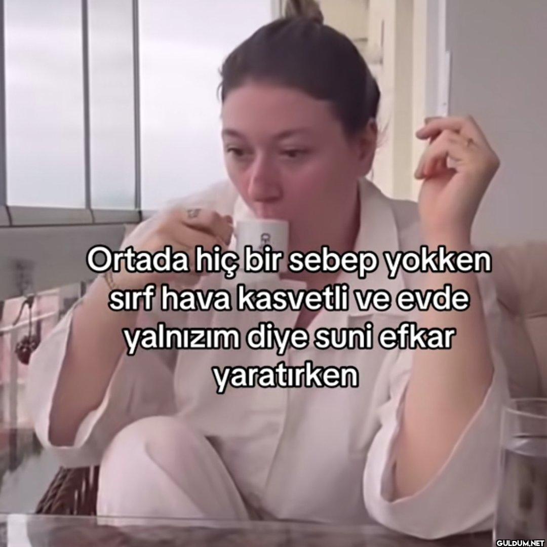 Ortada hiç bir sebep...