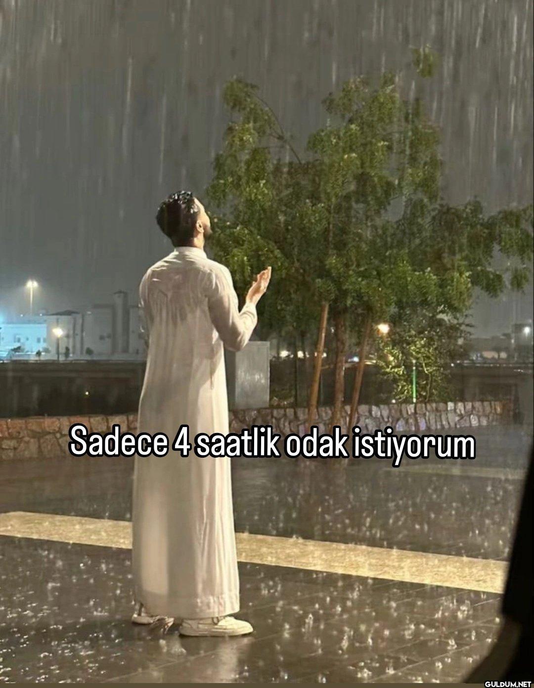Sadece 4 saatlik odak istiyorum