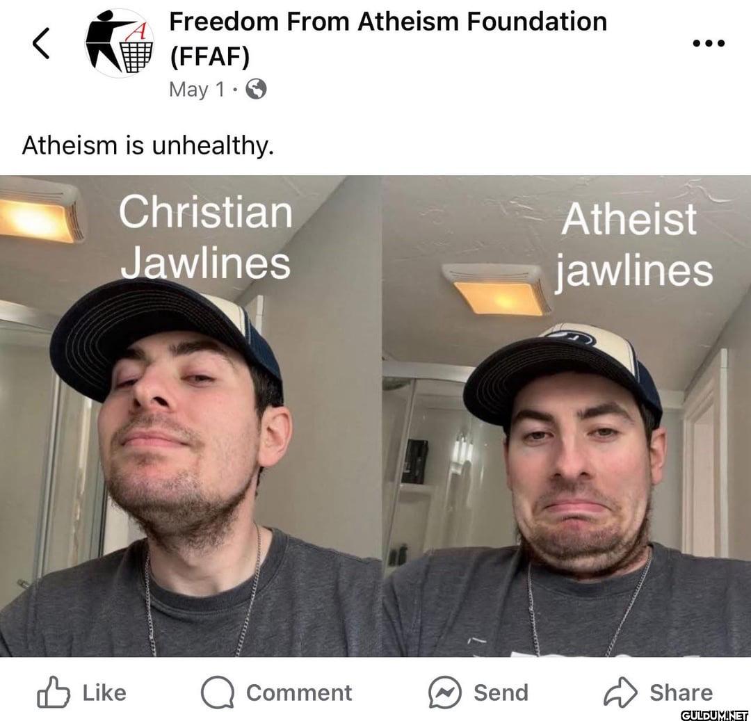 < Freedom From Atheism...