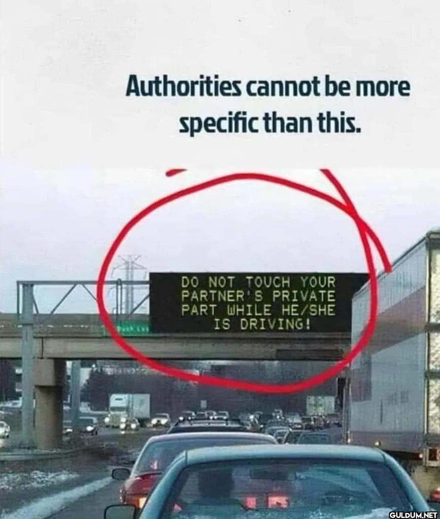 Authorities cannot be more...