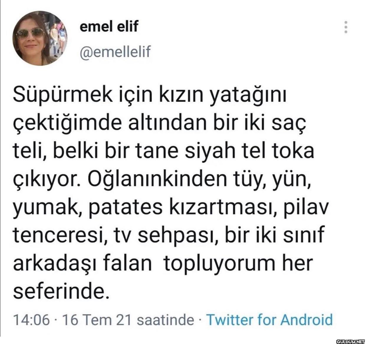 Süpürmek için kızın...