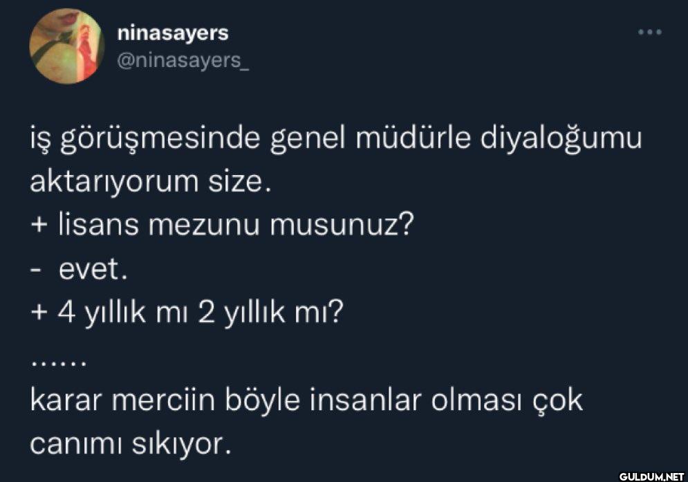 iş görüşmesinde genel...