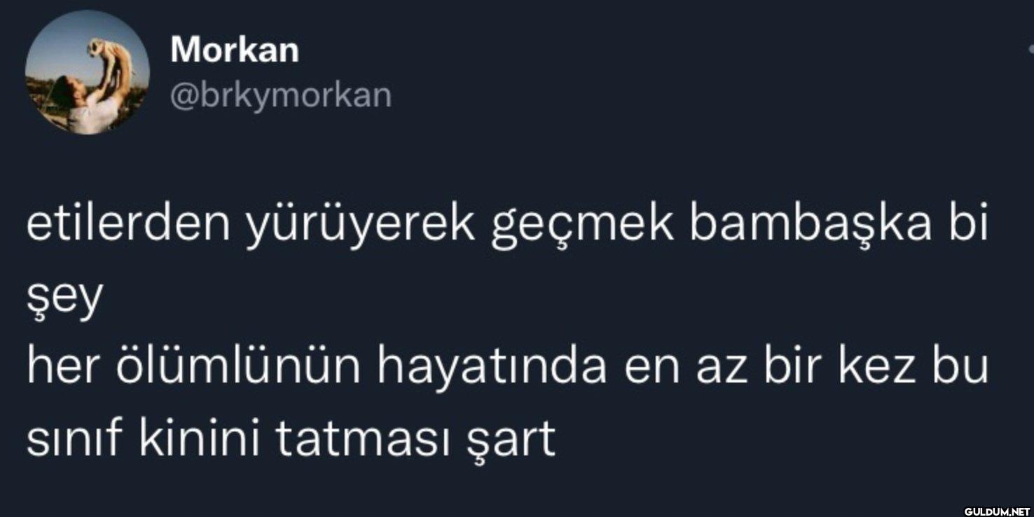 etilerden yürüyerek geçmek...