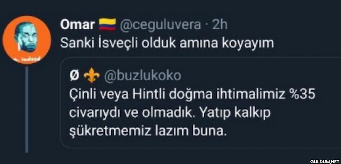 - 2h Sanki İsveçli olduk...