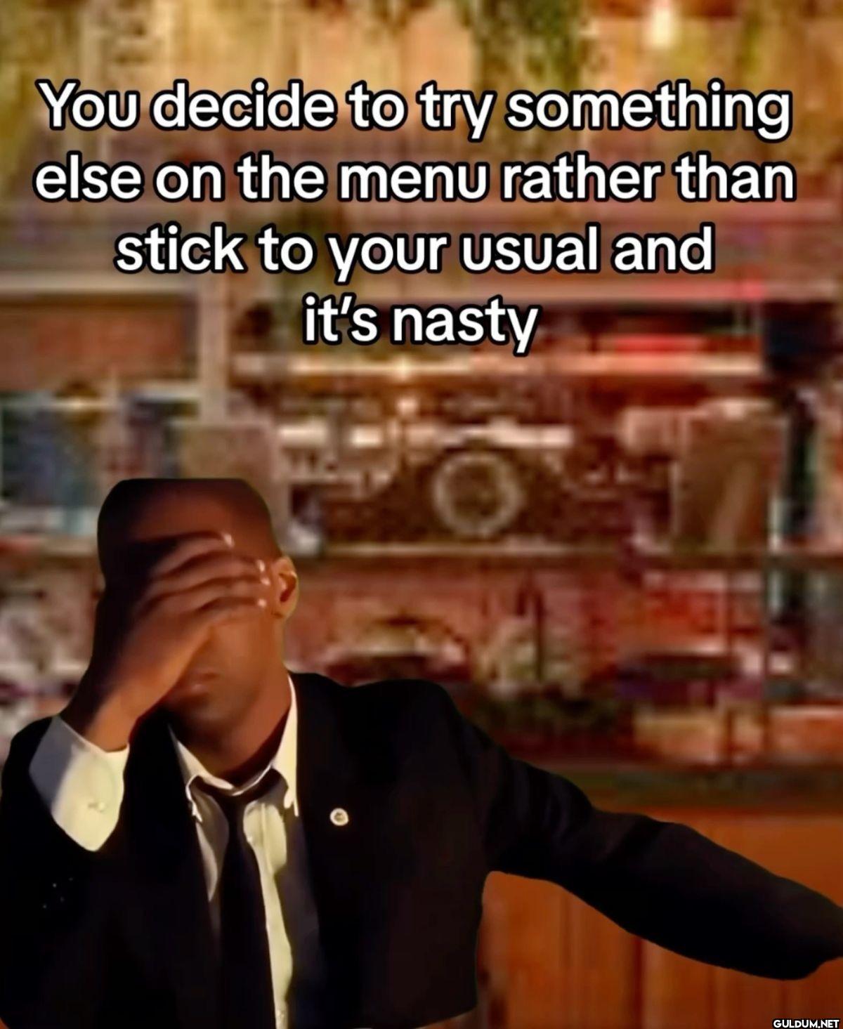 You decide to try...