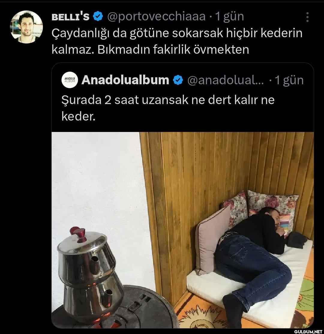 1 gün · Çaydanlığı da...