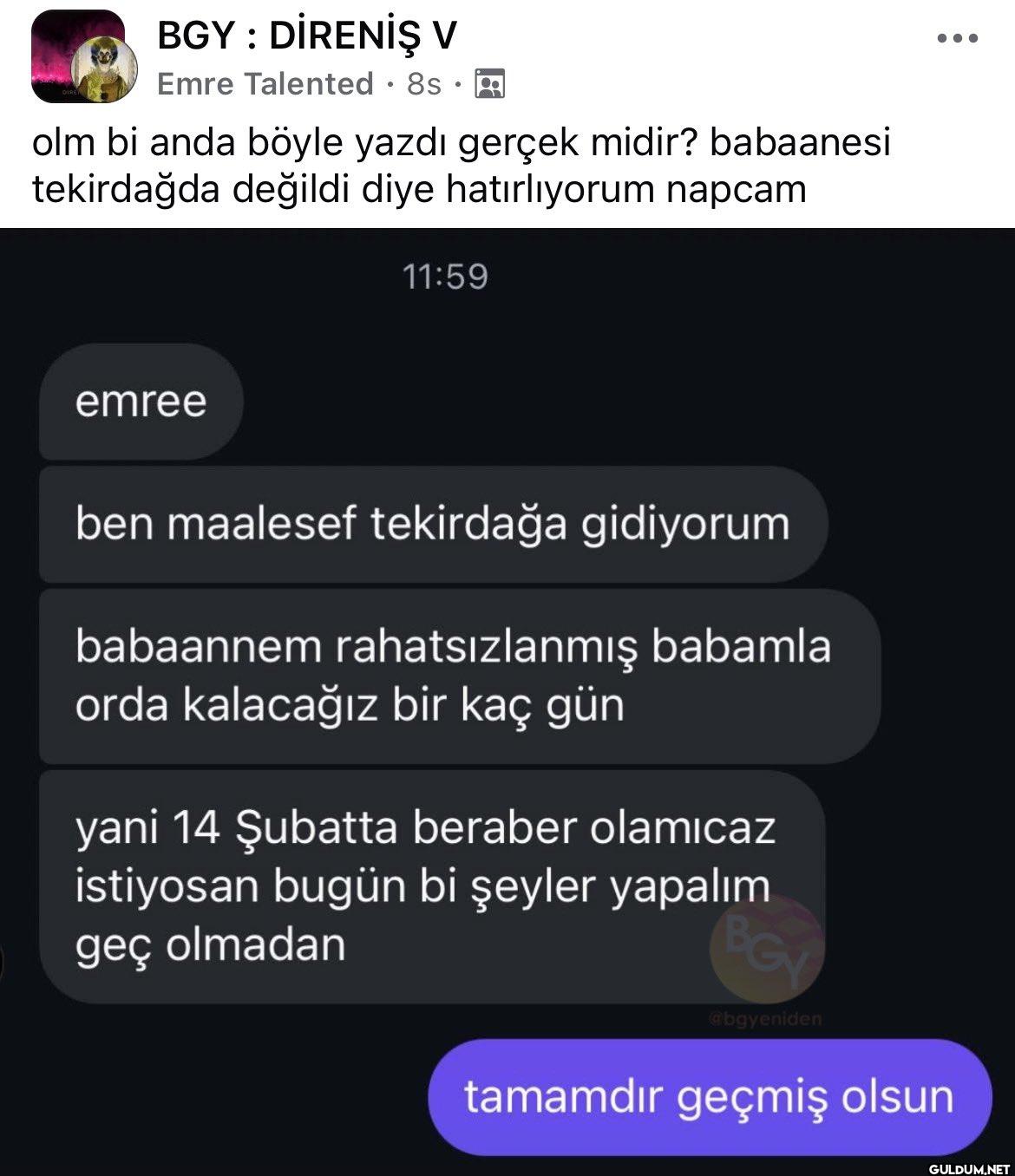 Kanka ya 😭    BGY: DİRENİŞ...