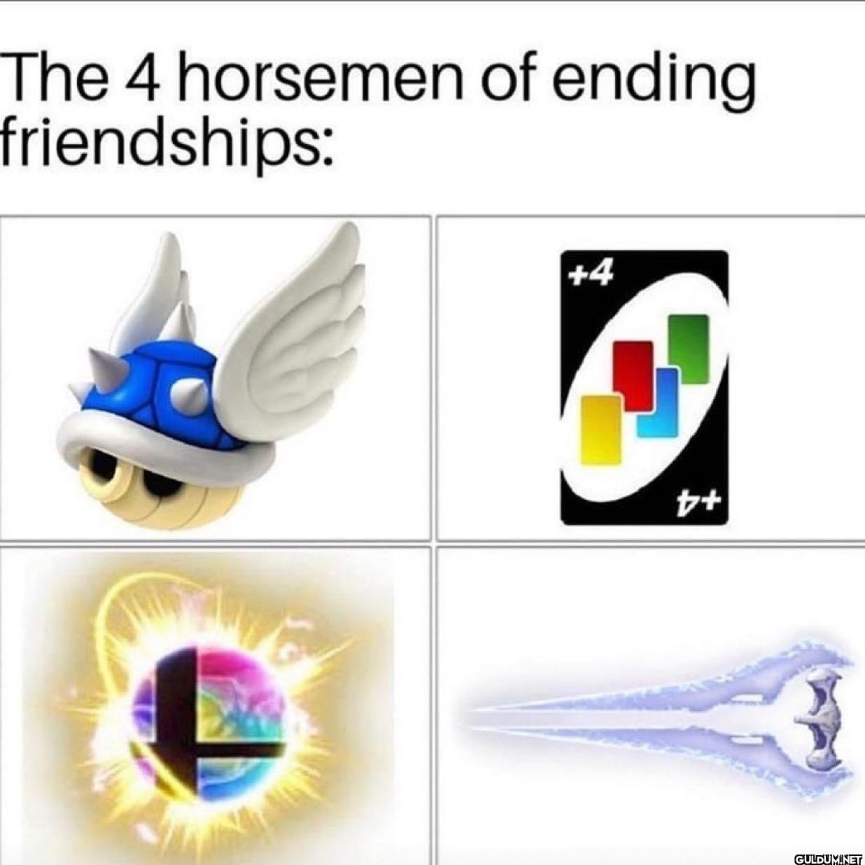 🤣🤣    The 4 horsemen of...