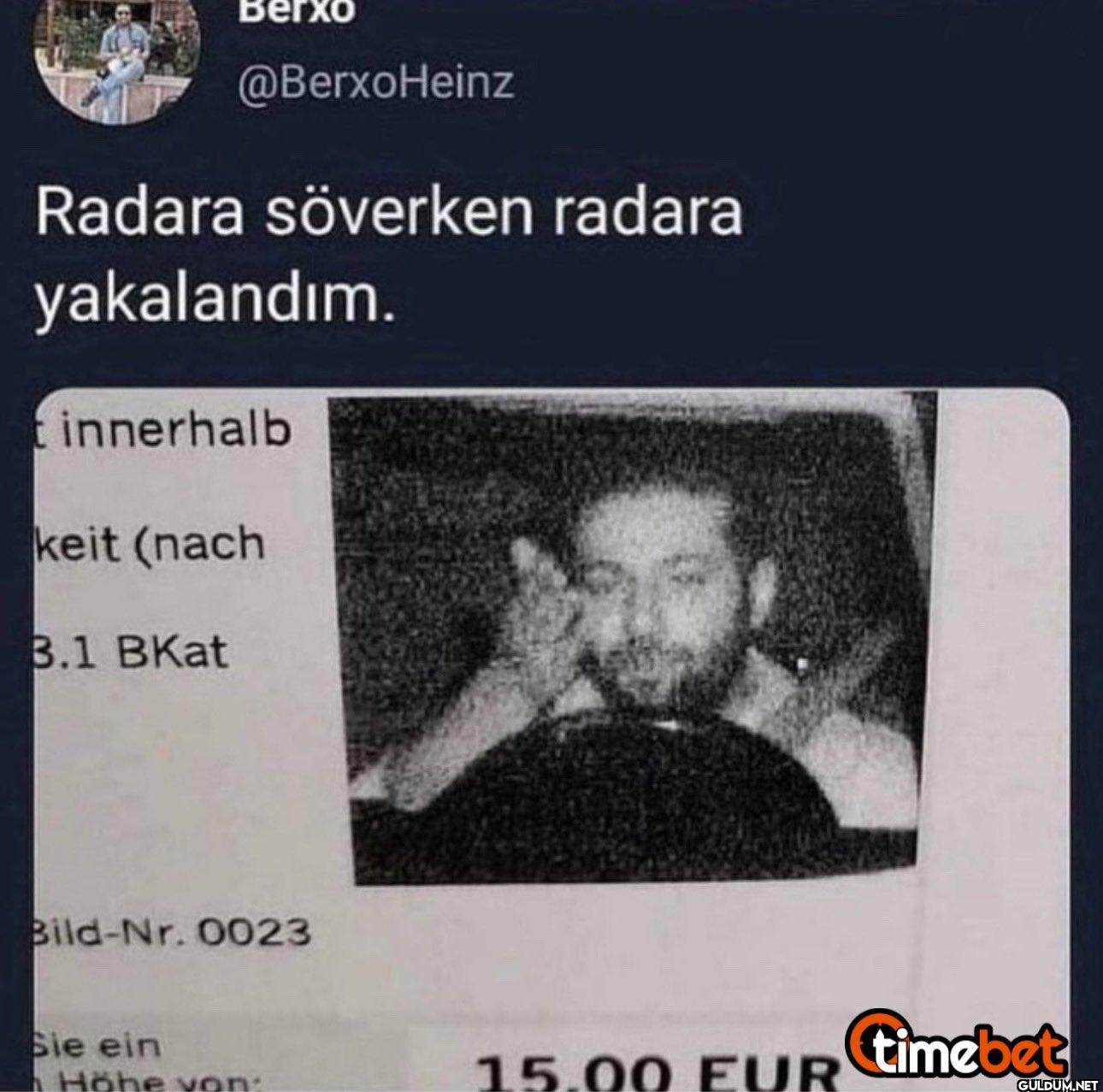 Radara söverken radara...