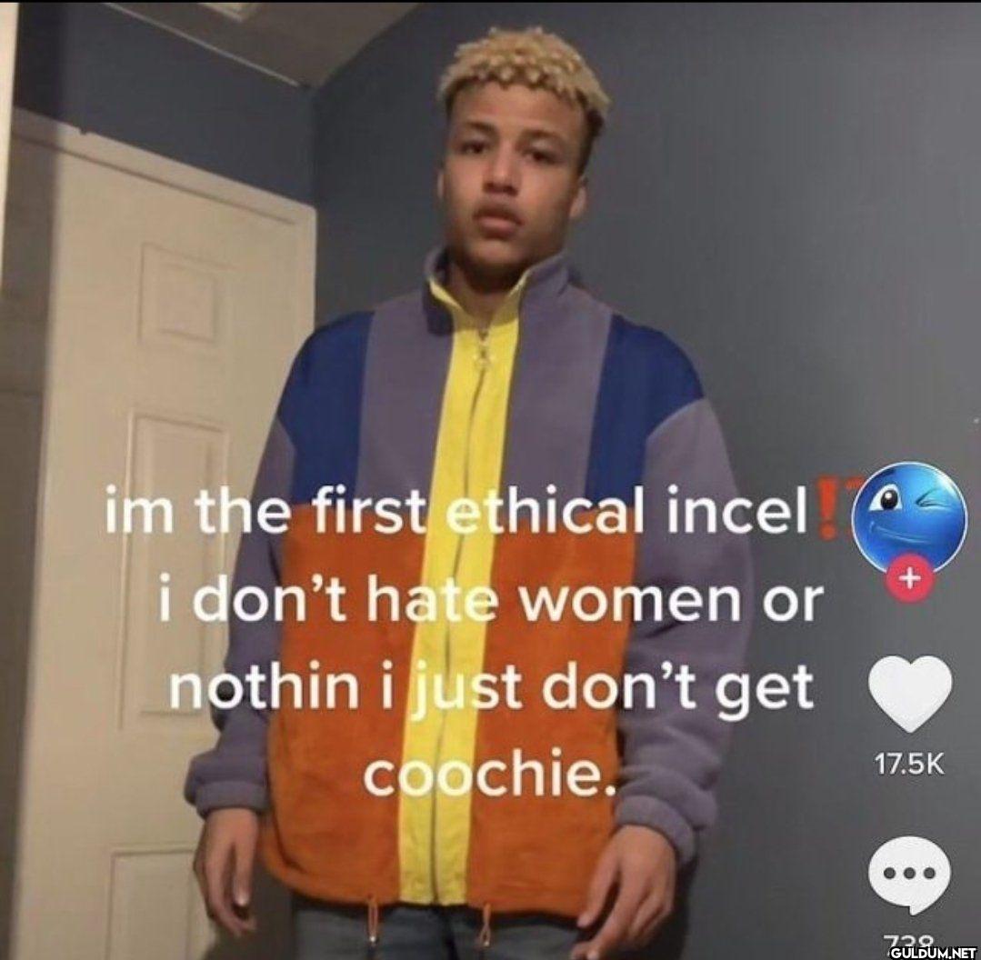 im the first ethical incel...