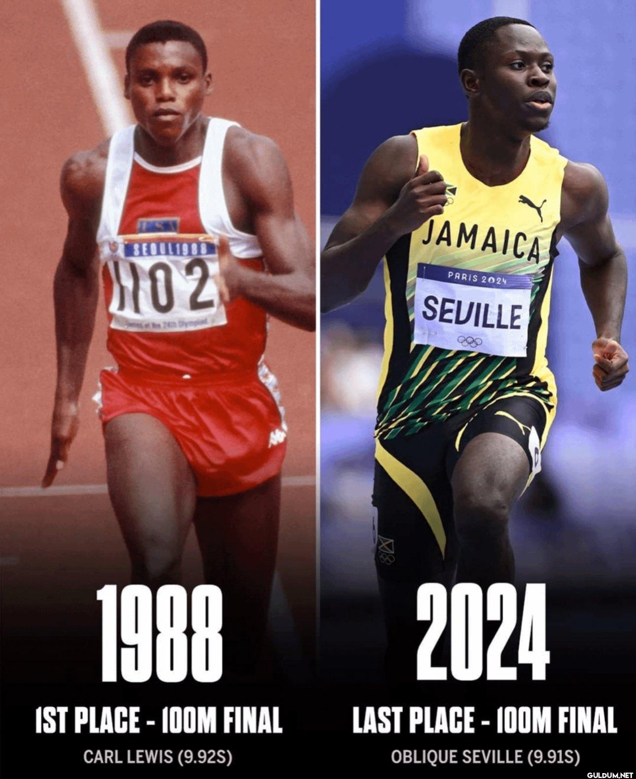 the 100m men’s final keeps...