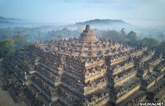 4. Borobudur, Java, Indonesia