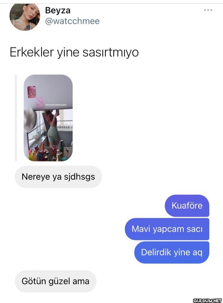 Erkekler yine sasırtmıyo...