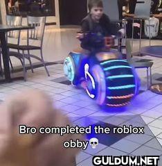 Bro completed the roblox obby