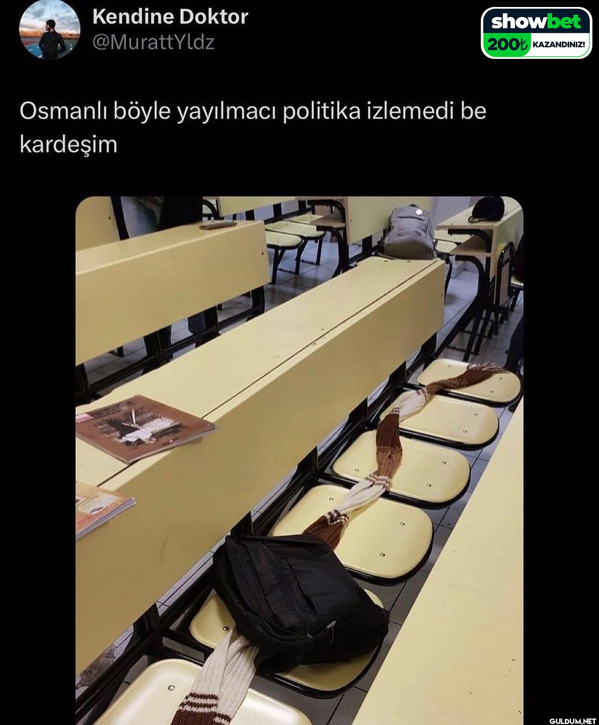 Osmanlı böyle yayılmacı...