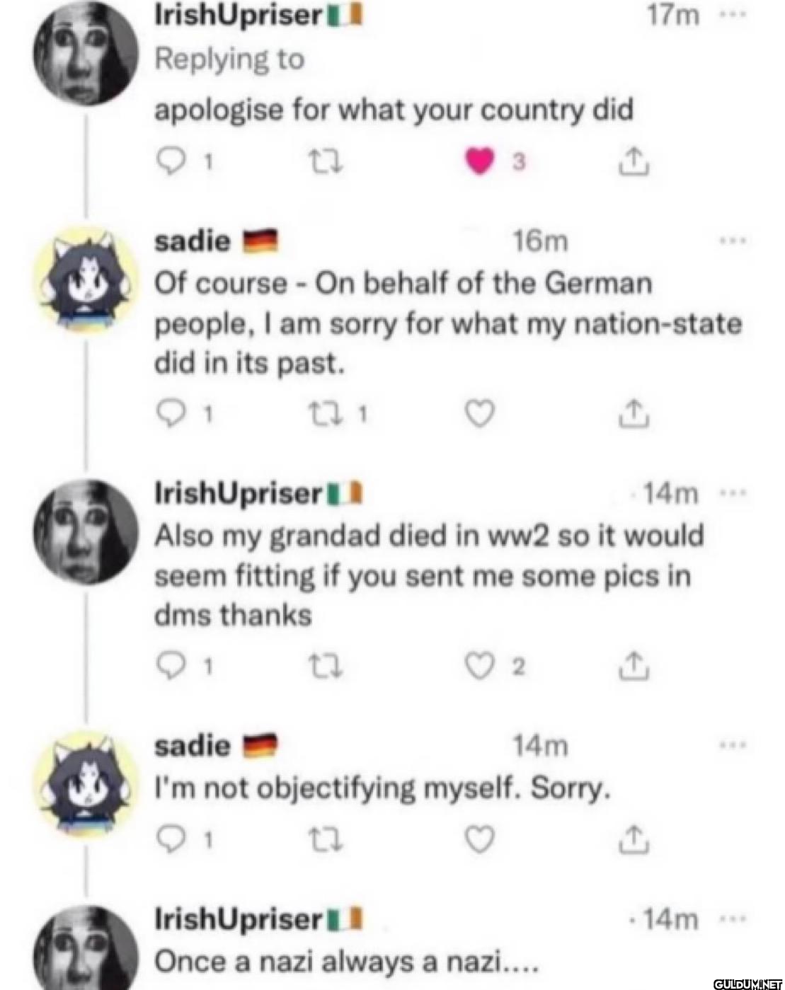 IrishUpriser Replying to...