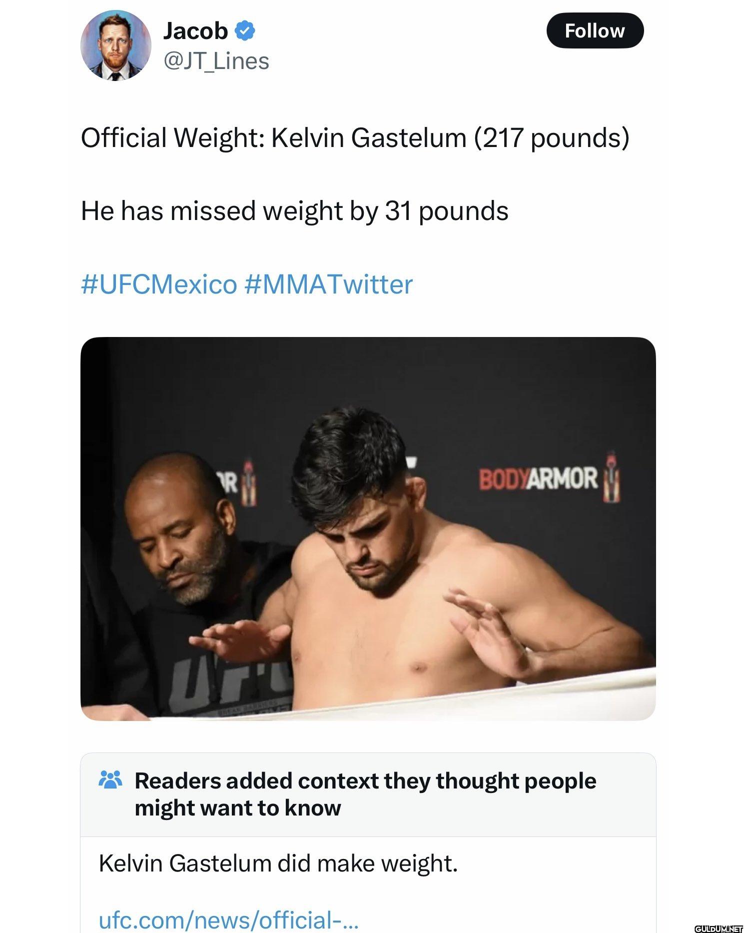 Follow Official Weight:...