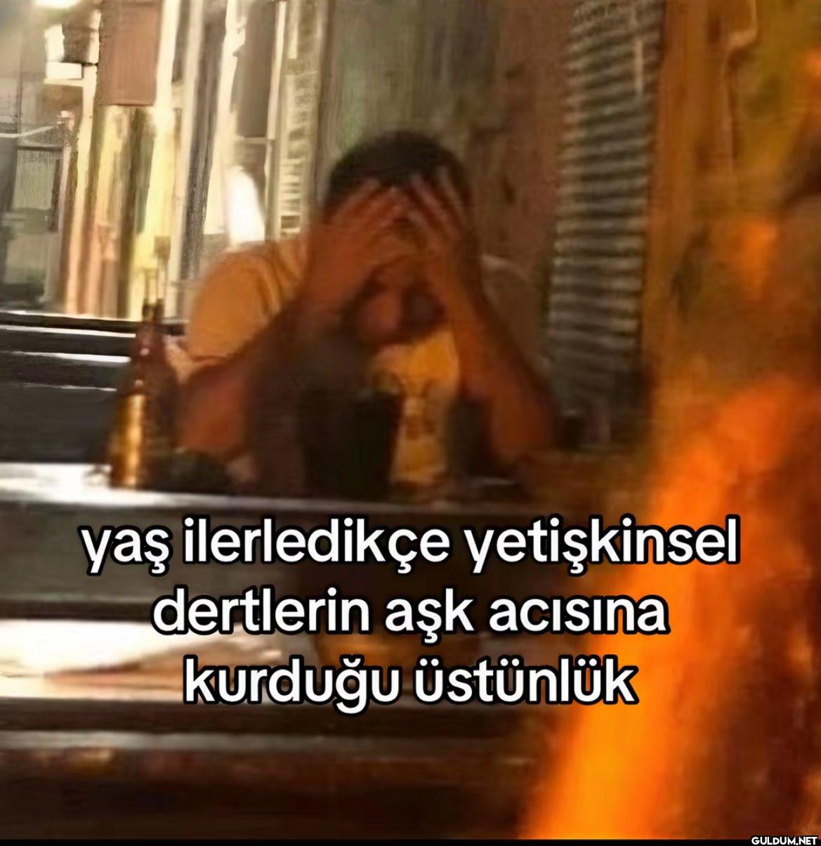 yaş ilerledikçe...