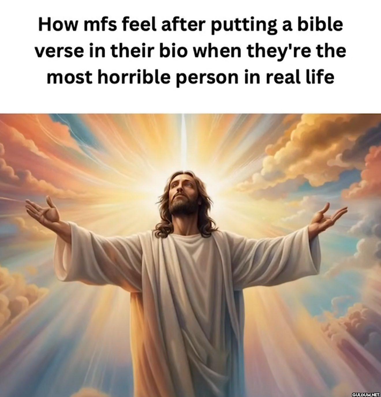 How mfs feel after putting...