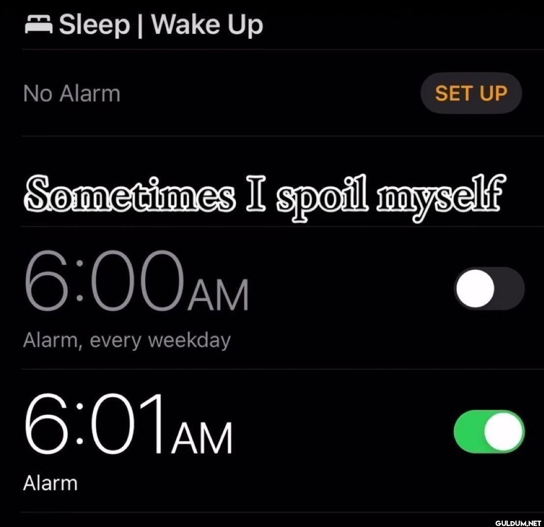 Sleep | Wake Up No Alarm...