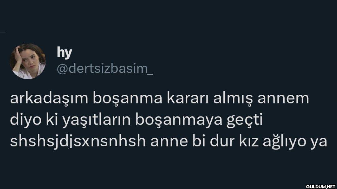 arkadaşım boşanma kararı...