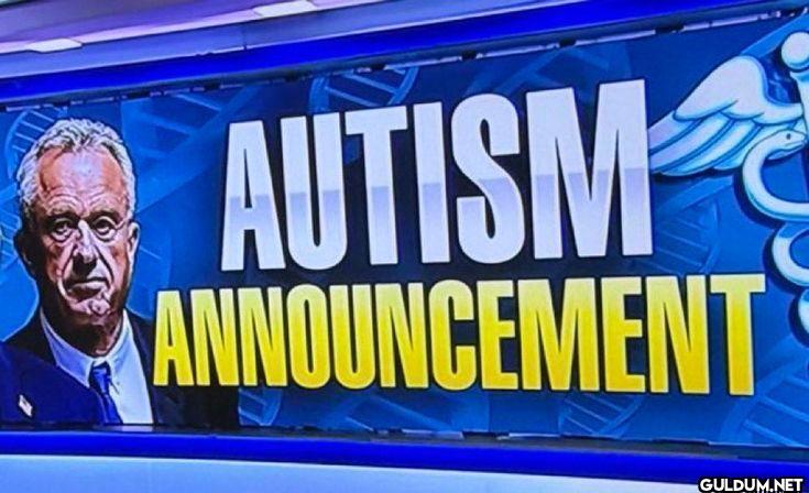AUTISM ANNOUNCEMENT
