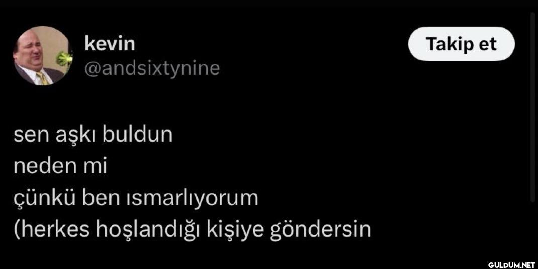 sen aşkı buldun neden mi...
