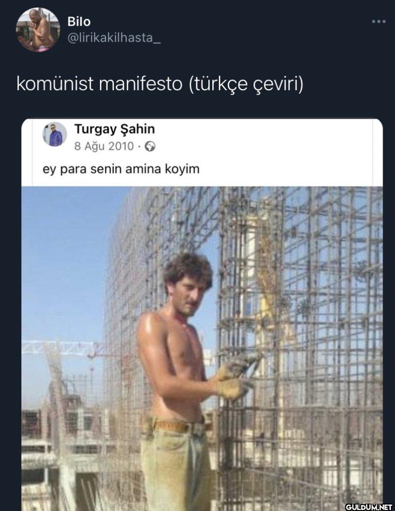komünist manifesto (türkçe...