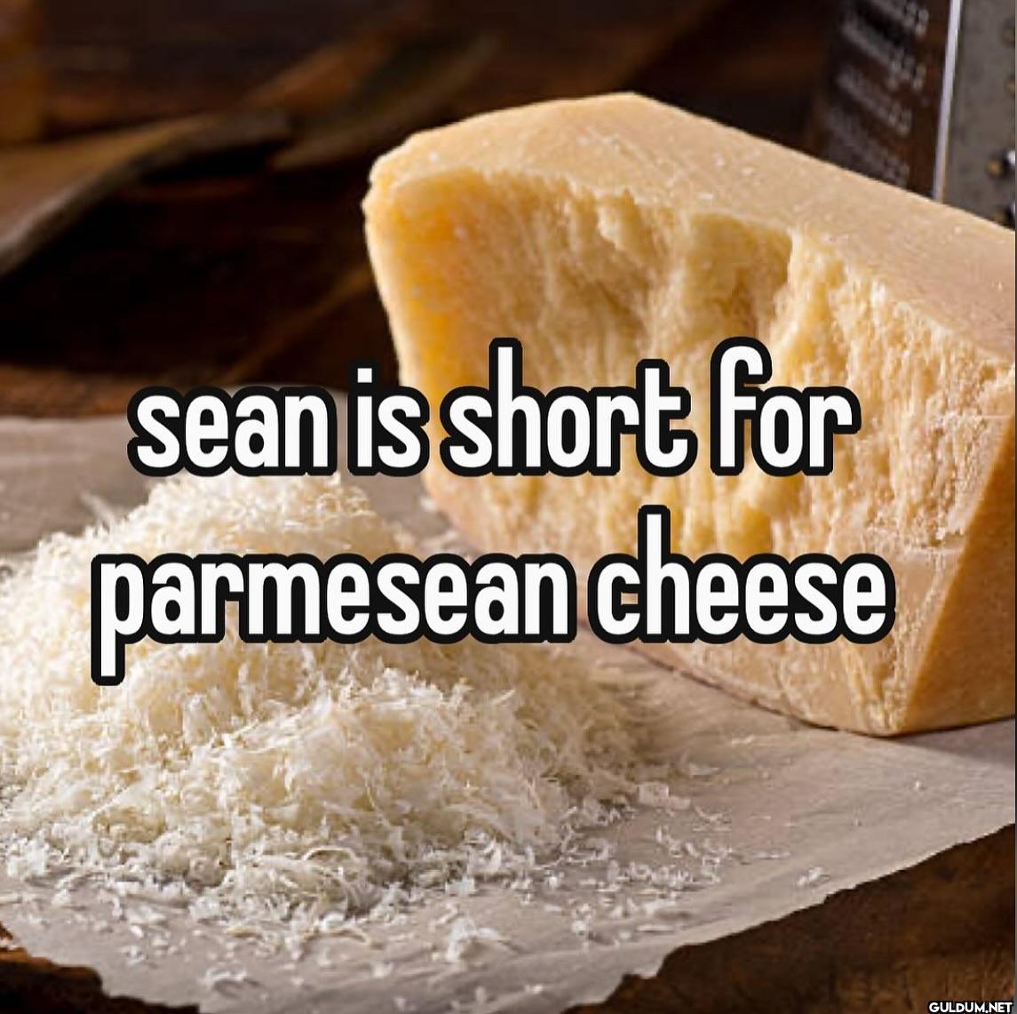I love Sean on my pasta   ...