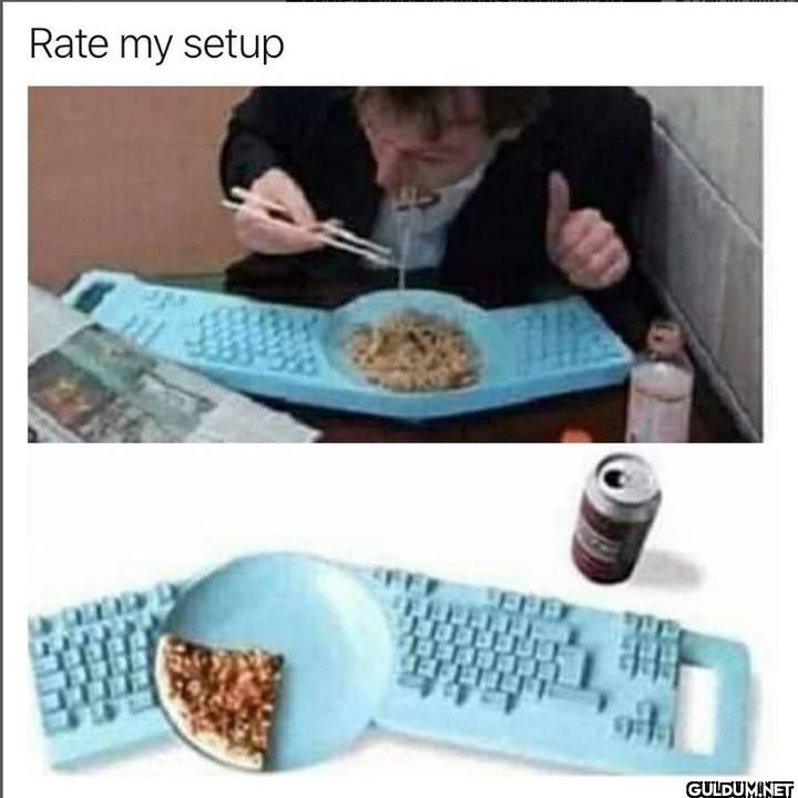 Rate my setup