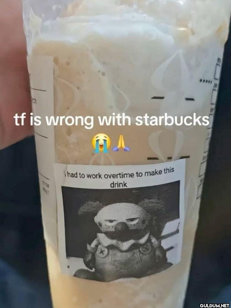 tf is wrong with starbucks...