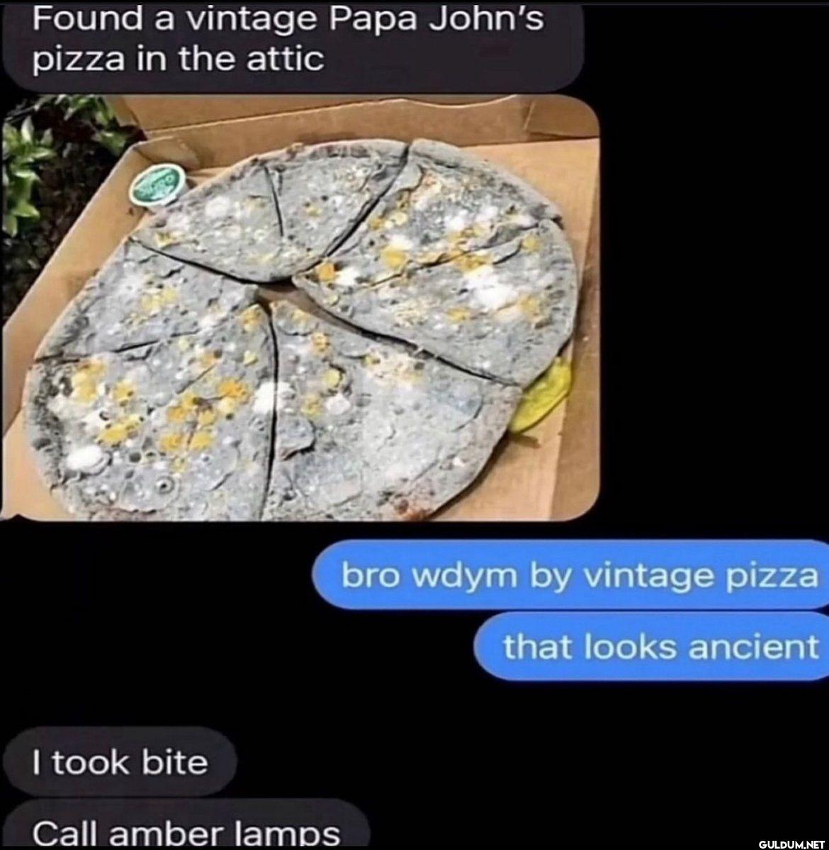 Found a vintage Papa...