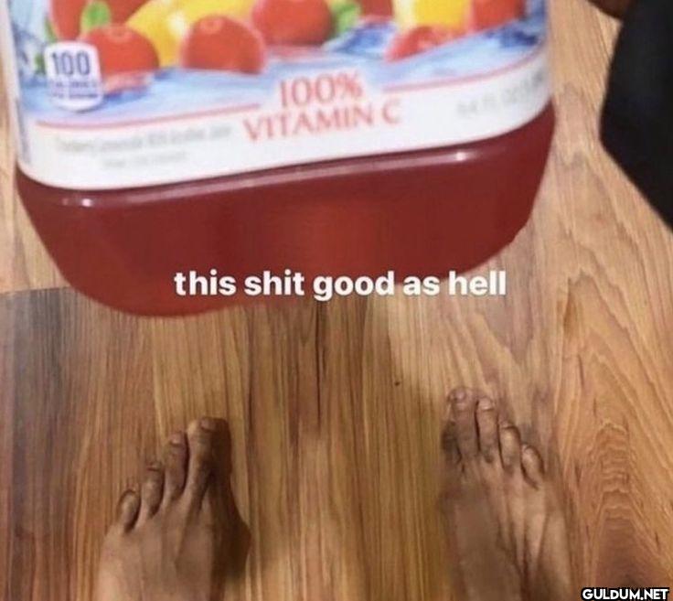 .    100 100% VITAMIN C...