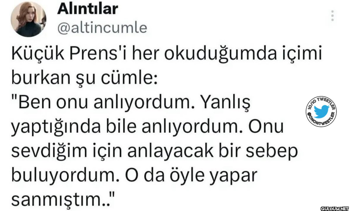 Küçük Prens'i her...