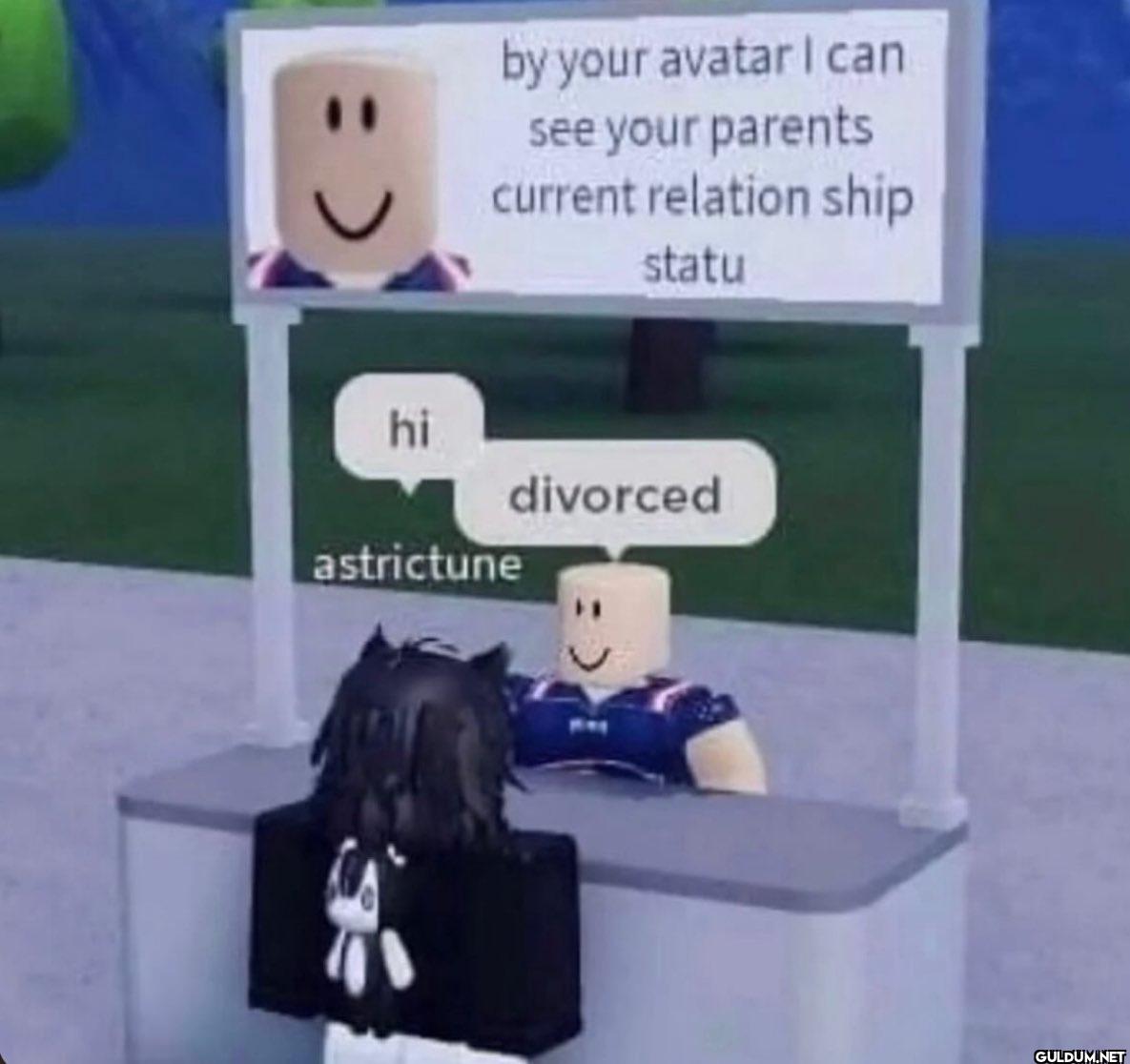 by your avatar I can see...