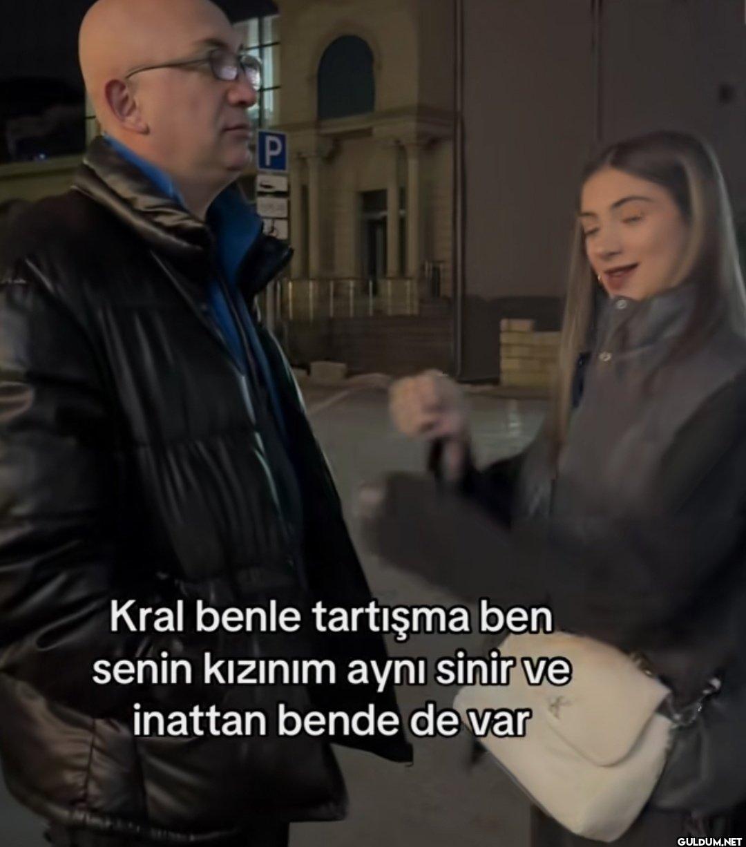 Kral benle tartışma ben...