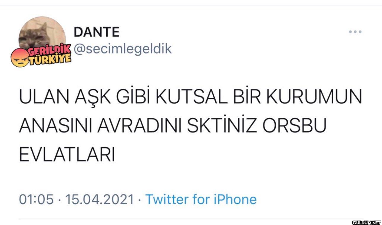TÜRKİYE ULAN AŞK GİBİ...
