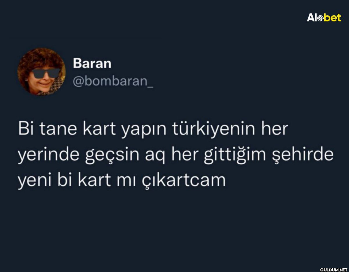 Bi tane kart yapın...
