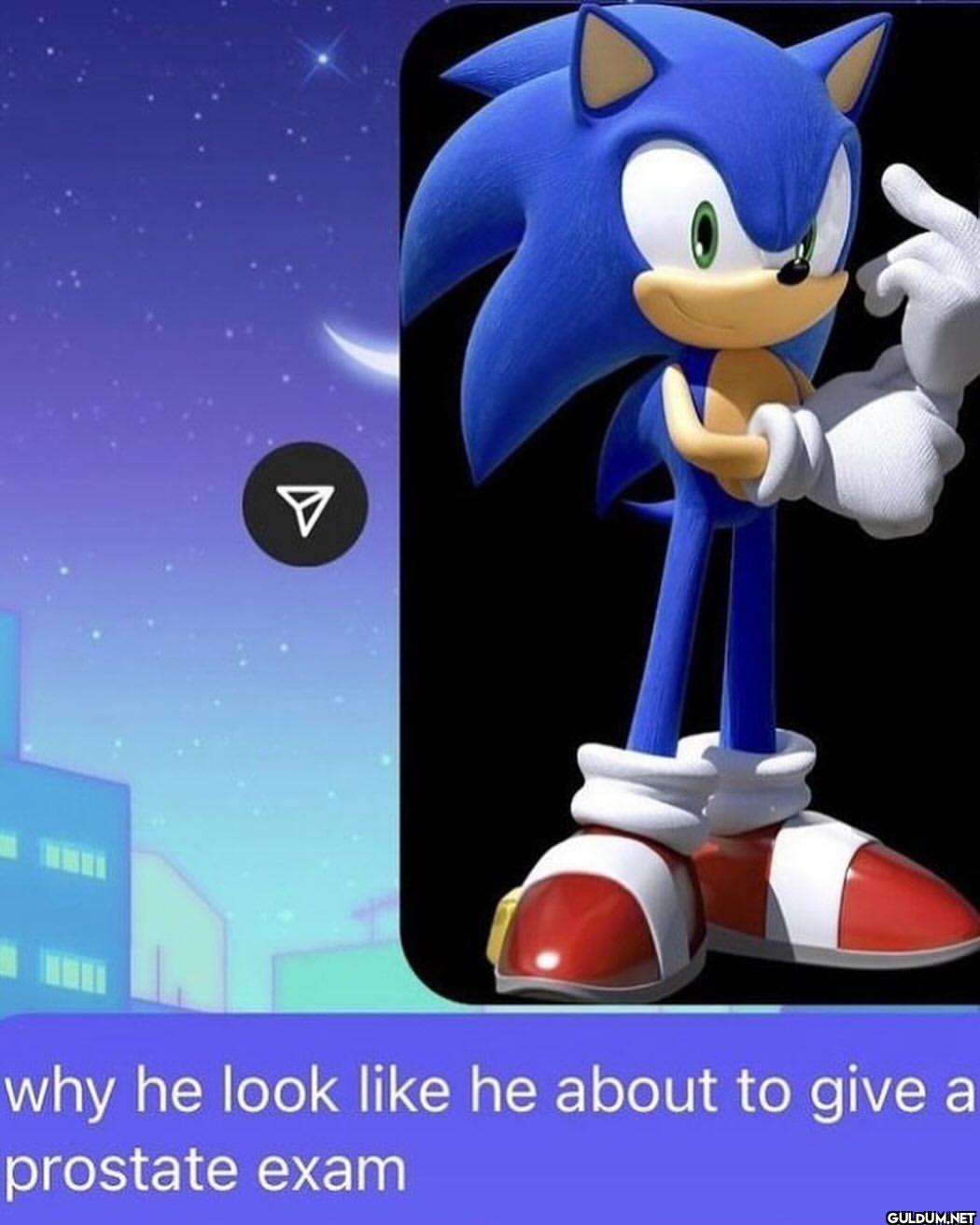 D why he look like he...