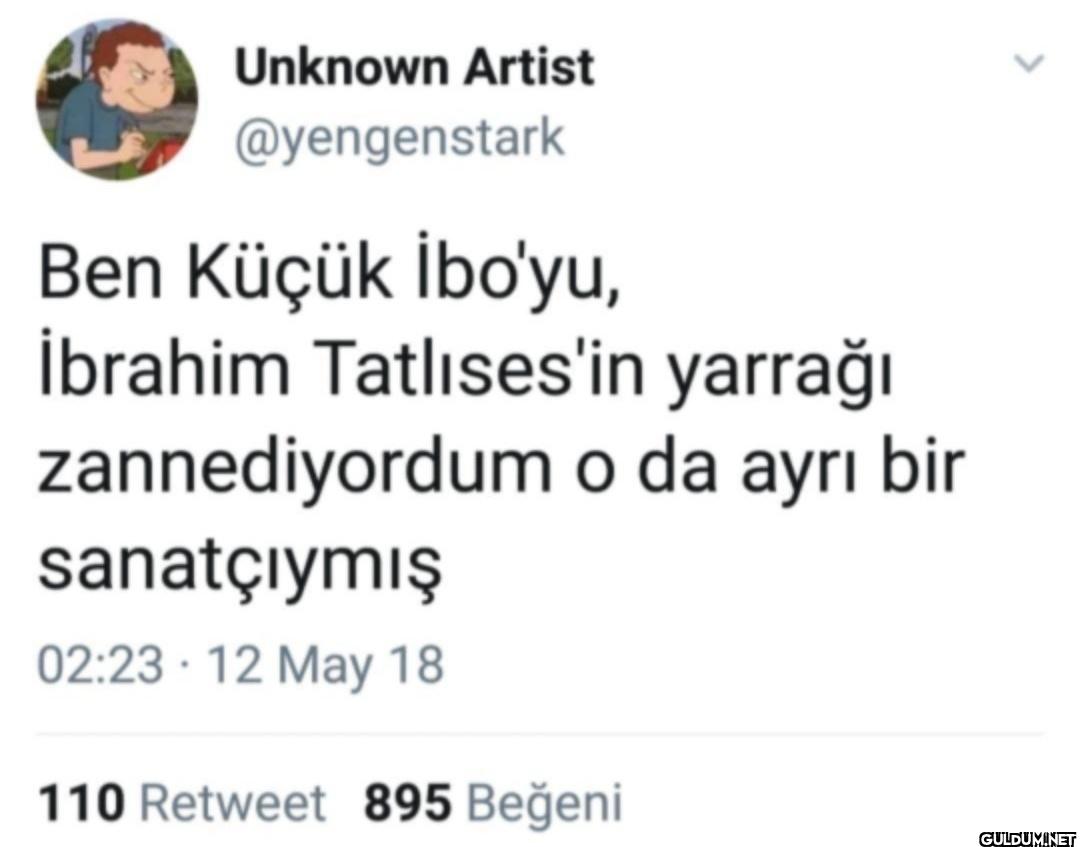 Ben Küçük İbo'yu, İbrahim...