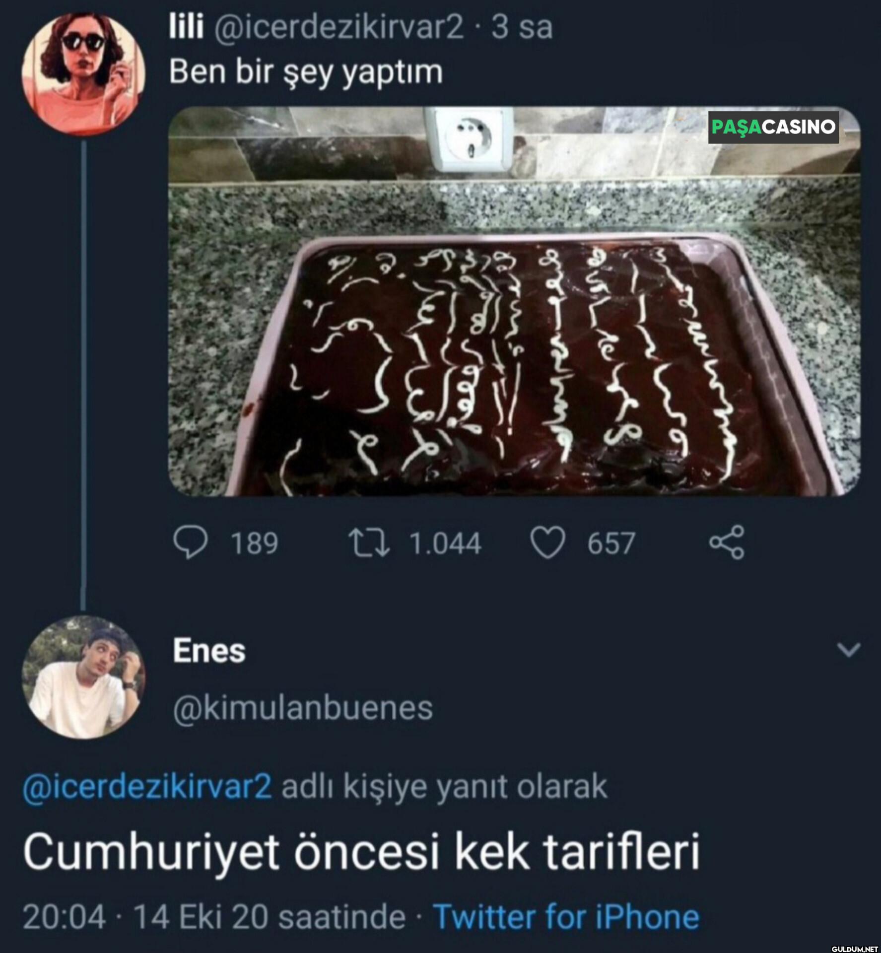 • 3 sa Ben bir şey yaptım...